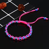 Hottest Jewelry Wholesale Ethnic Style Devil's Eye Bracelet Colorful Handwoven Eye Bracelet
