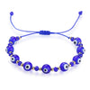 Hottest Jewelry Wholesale Ethnic Style Devil's Eye Bracelet Colorful Handwoven Eye Bracelet