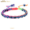 Hottest Jewelry Wholesale Ethnic Style Devil's Eye Bracelet Colorful Handwoven Eye Bracelet