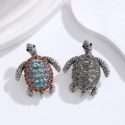 IG Style Animal Alloy Inlay Rhinestones Unisex Brooches