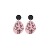 IG Style Animal Leaves Flower 3D Print Arylic Earrings