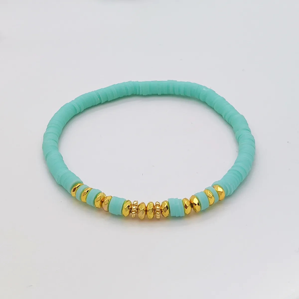 IG Style Bohemian Beach Geometric Beaded Soft Clay Copper Wholesale Bracelets