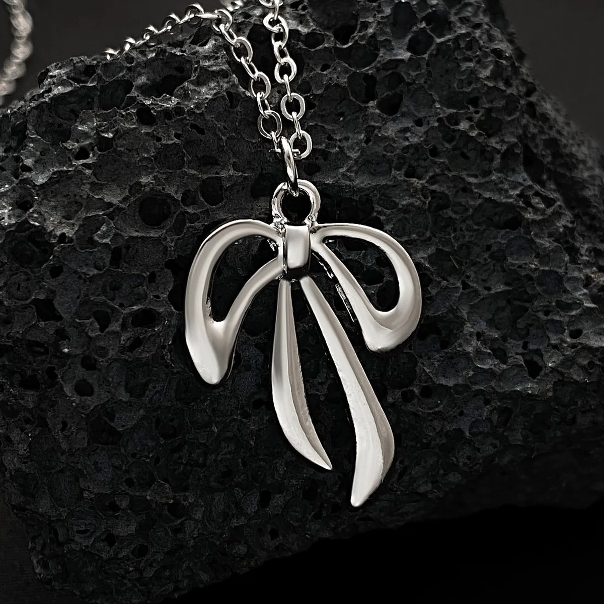 IG Style Bow Knot Alloy Plating Women's Pendant Necklace