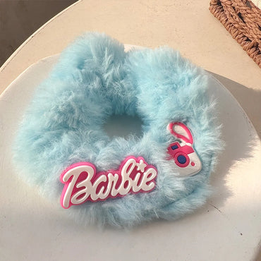 Ig Style Casual Human  Plastic Resin Plush Hair Tie