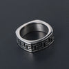 IG Style Casual Modern Style Symbol 304 Stainless Steel Polishing Men'S Rings