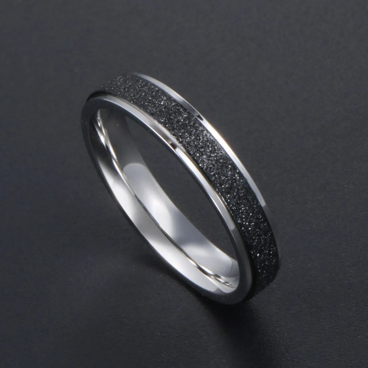 IG Style Casual Round 304 Stainless Steel Men'S Rings