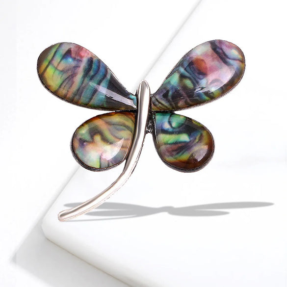 IG Style Casual Sweet Butterfly Alloy Enamel Hollow Out Inlay Artificial Crystal Rhinestones Unisex Brooches