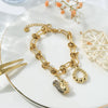IG Style Casual Vacation Squirrel Water Droplets 304 Stainless Steel 14K Gold Plated Bracelets In Bulk