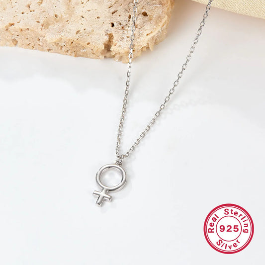 Ig Style Cross Sterling Silver Plating White Gold Plated Pendant Necklace