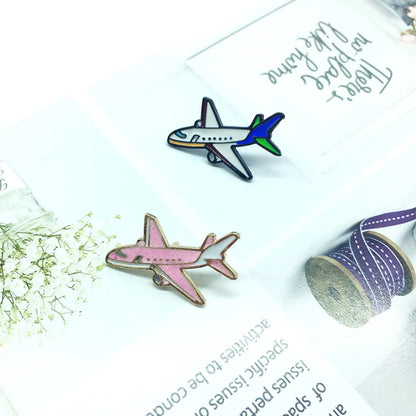 Ig Style Cute Airplane Alloy Unisex Brooches