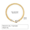 IG Style Exaggerated Classic Style Animal Snake 18K Gold Plated Zircon Alloy Wholesale Choker