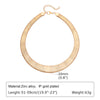 IG Style Exaggerated Classic Style Animal Snake 18K Gold Plated Zircon Alloy Wholesale Choker