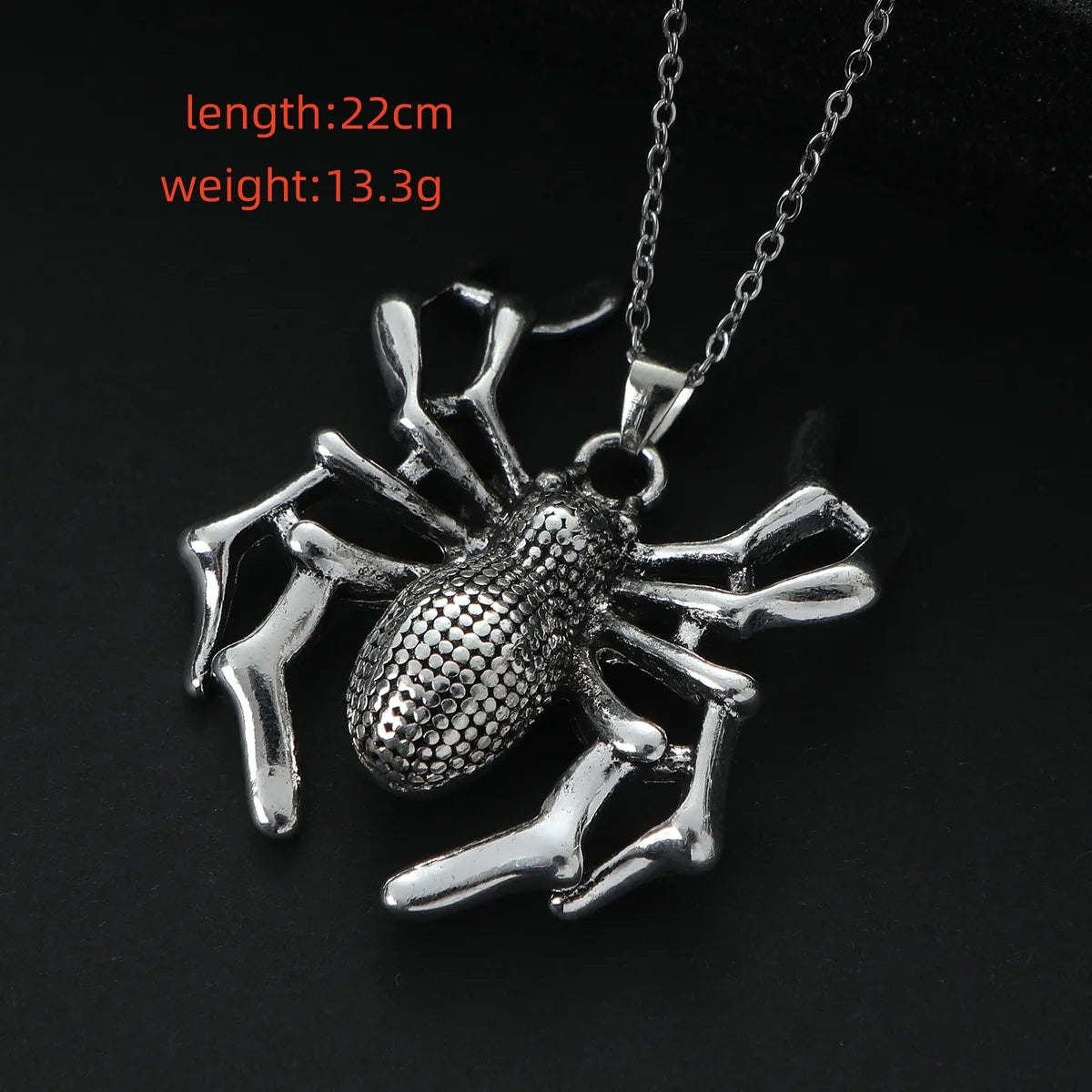 IG Style Funny Cool Style Spider Alloy Unisex Pendant Necklace