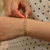 IG Style Geometric 18K Gold Plated Rope Haematite Wholesale Bracelets Drawstring Bracelets