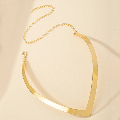 Ig Style Geometric Alloy Wholesale Choker