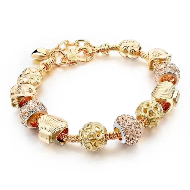 IG Style Lady Modern Style Animal Round Alloy Inlay Zircon Women'S Bracelets