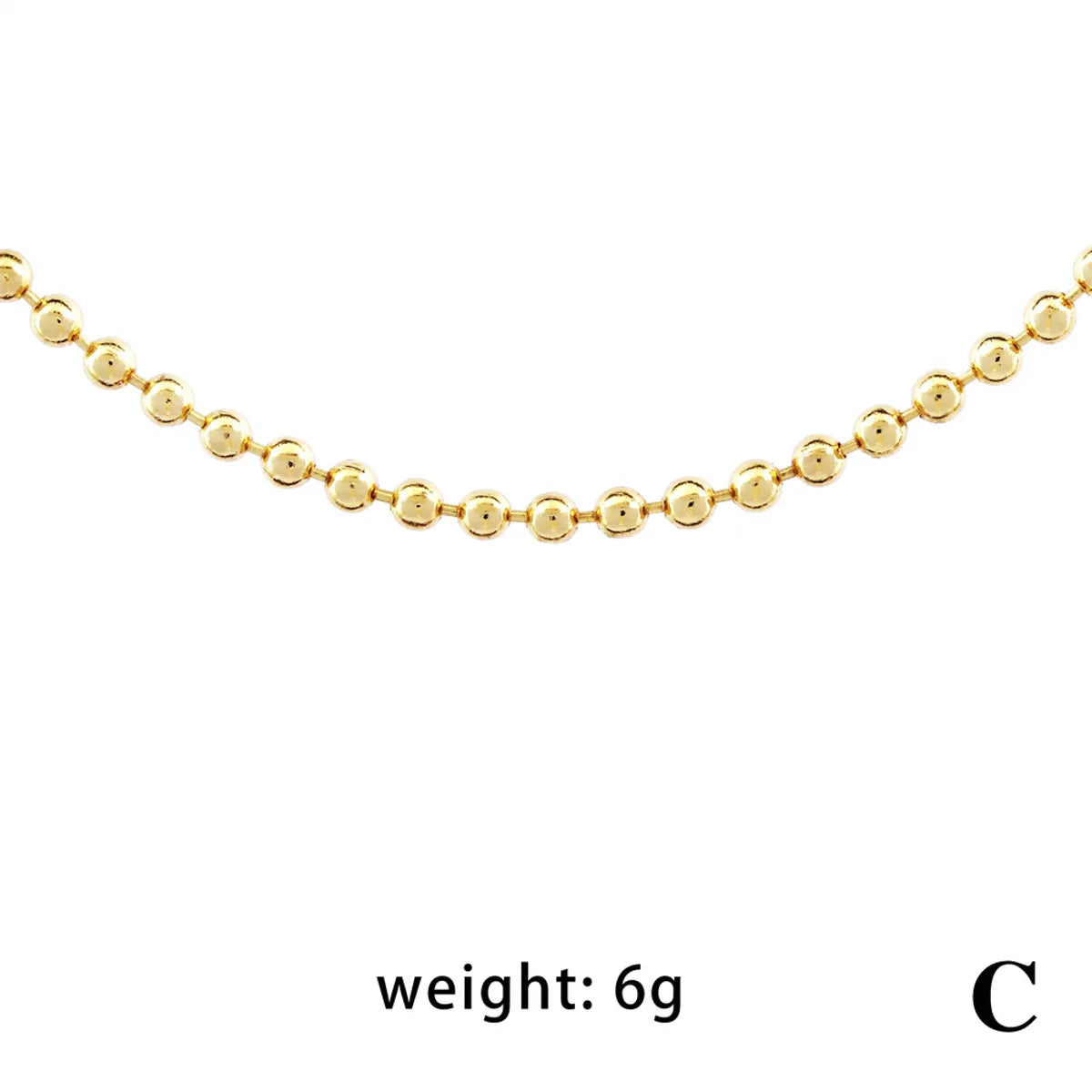 Ig Style Love Circle Copper 18k Gold Plated Necklace In Bulk