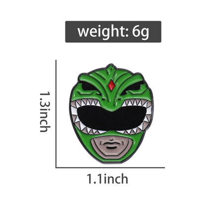 IG Style Mask Zinc Alloy Plating Unisex Brooches