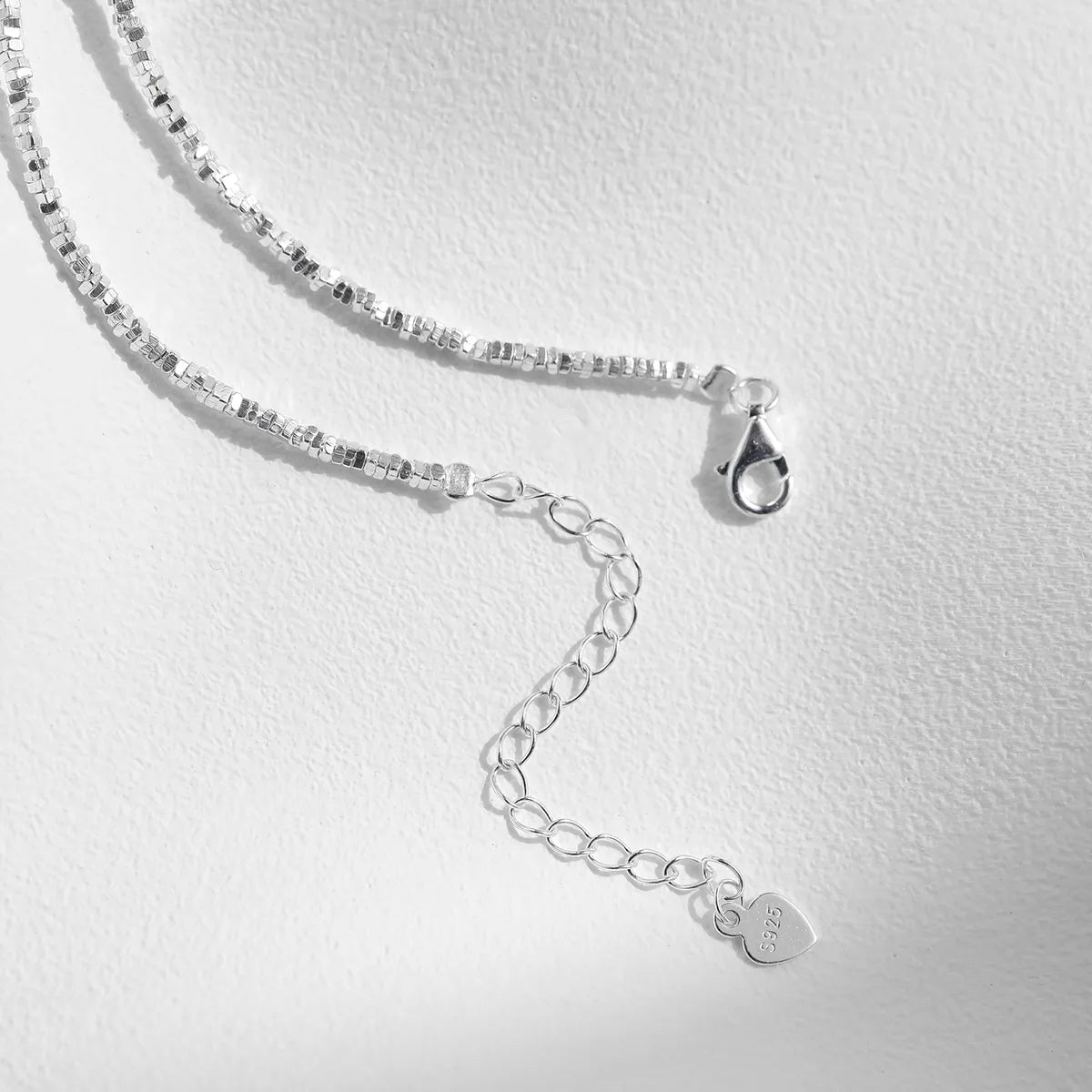 Ig Style Nordic Style Water Droplets Sterling Silver Plating 18k Gold Plated Silver Plated Pendant Necklace