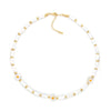 Ig Style Rainbow Daisy Shell Soft Clay Copper Plating 18k Gold Plated Women's Necklace