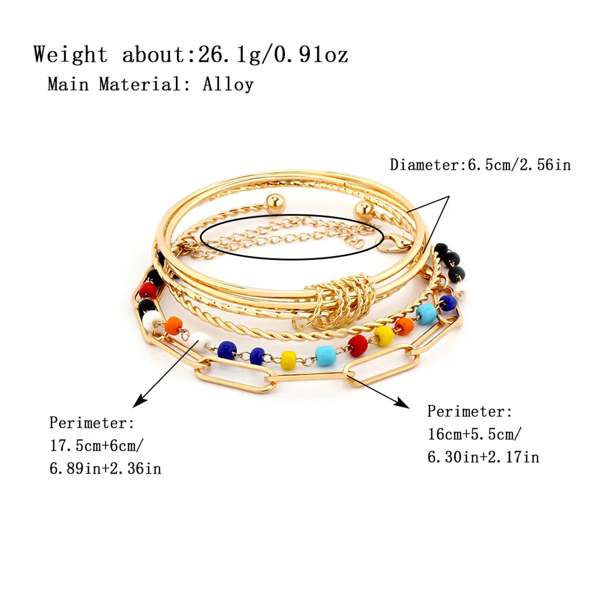 Ig Style Retro Geometric Alloy Plating Women's Bracelets Bangle