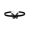 Ig Style Retro Geometric Cross Alloy Beaded Plating Chain Women'S Choker