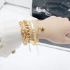 Ig Style Retro Pentagram Alloy Wholesale Bracelets Bangle