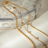 IG Style Round 304 Stainless Steel Zircon Bracelets In Bulk