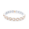 IG Style Round Rhinestones Alloy Enamel Wholesale Bracelets