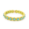 IG Style Round Rhinestones Alloy Enamel Wholesale Bracelets