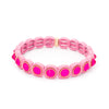 IG Style Round Rhinestones Alloy Enamel Wholesale Bracelets