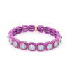 IG Style Round Rhinestones Alloy Enamel Wholesale Bracelets