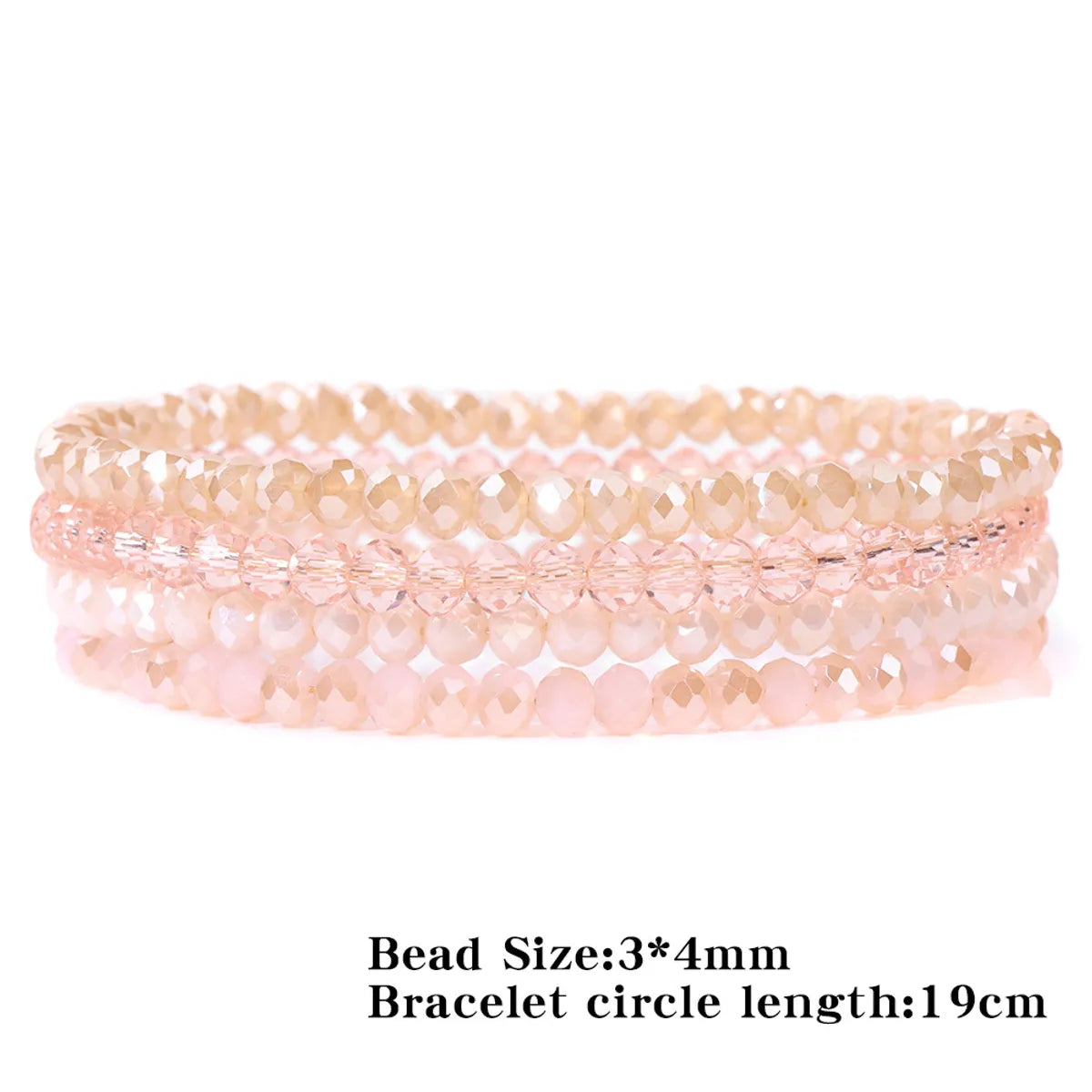 IG Style Shiny Geometric Artificial Crystal Wholesale Bracelets