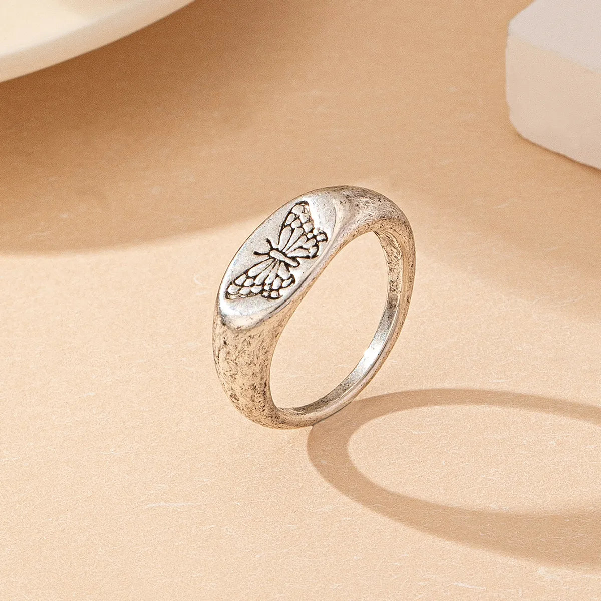 IG Style Simple Style Butterfly Alloy Wholesale Rings