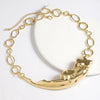 IG Style Simple Style Classic Style Human K Gold Plated Alloy Zinc Alloy Wholesale Necklace