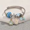 IG Style Simple Style Commute Beetles Shell Rhinestones Alloy Wholesale Bangle