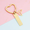 1 Piece IG Style Simple Style Customization Laser Engraving Fish Tail Stainless Steel Polishing Plating 18K Gold Plated Bag Pendant Keychain