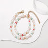 IG Style Simple Style Geometric Imitation Pearl Seed Bead Beaded Women'S Bracelets Necklace