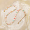 IG Style Simple Style Geometric Imitation Pearl Seed Bead Beaded Women'S Bracelets Necklace