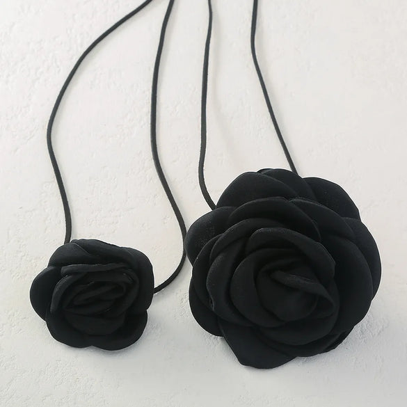 IG Style Sweet Flower Polyester Wholesale Choker