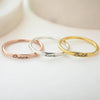 Custom Name Ring,Stackable Name Ring, Dainty Name Ring,Stackable Engraved Rings, Engraved Name Ring, Personalized Gift for Her,Mother's Gift