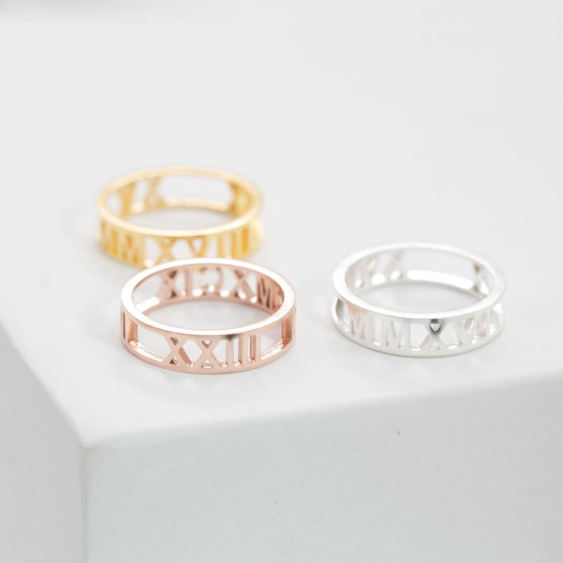 Coordinates Ring • Stacking Personalized GPS Ring • Latitude Longitude • Personalized Custom Location Jewelry • Christmas Gifts