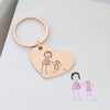 Your Pet Photo Keychain • Picture Keychain • Personalized Cat Keychain • Custom Dog Keychain • Pet Memorial Gift • Pet Lover Gift • CM26
