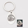 Your Pet Photo Keychain • Picture Keychain • Personalized Cat Keychain • Custom Dog Keychain • Pet Memorial Gift • Pet Lover Gift • CM26