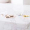 Custom Moon Ring • Dainty Inspirational Ring • Silver Ring • Minimalist Ring • Perfect Gift for New Mom • RM53F6