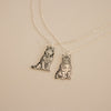 Custom Pet Portrait Necklace • Pet Memorial Jewelry • Dog Engraved Necklace, Cat Necklace • Pet Loss Memorial Gift