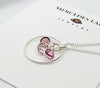 925 Sterling Silver Family Birthstone Personized Necklace ~ Mom Gift ~ Grandma Gift ~ Jewelry Canada