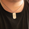 Customized Picture Necklace,Engraved Real Photo Necklace with Text,Portrait Necklace,Anniversary Gifts for Husband,Boyfriend Gift,Men's Gift