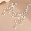 Imitation Pearl And Copper Clad Iron Beaded Tassel Waist Chain For Female Casual Style