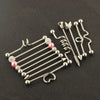 Industrial Barbell Crossbar Piercing Jewelry Stainless Steel Geometric Fruit Food Style